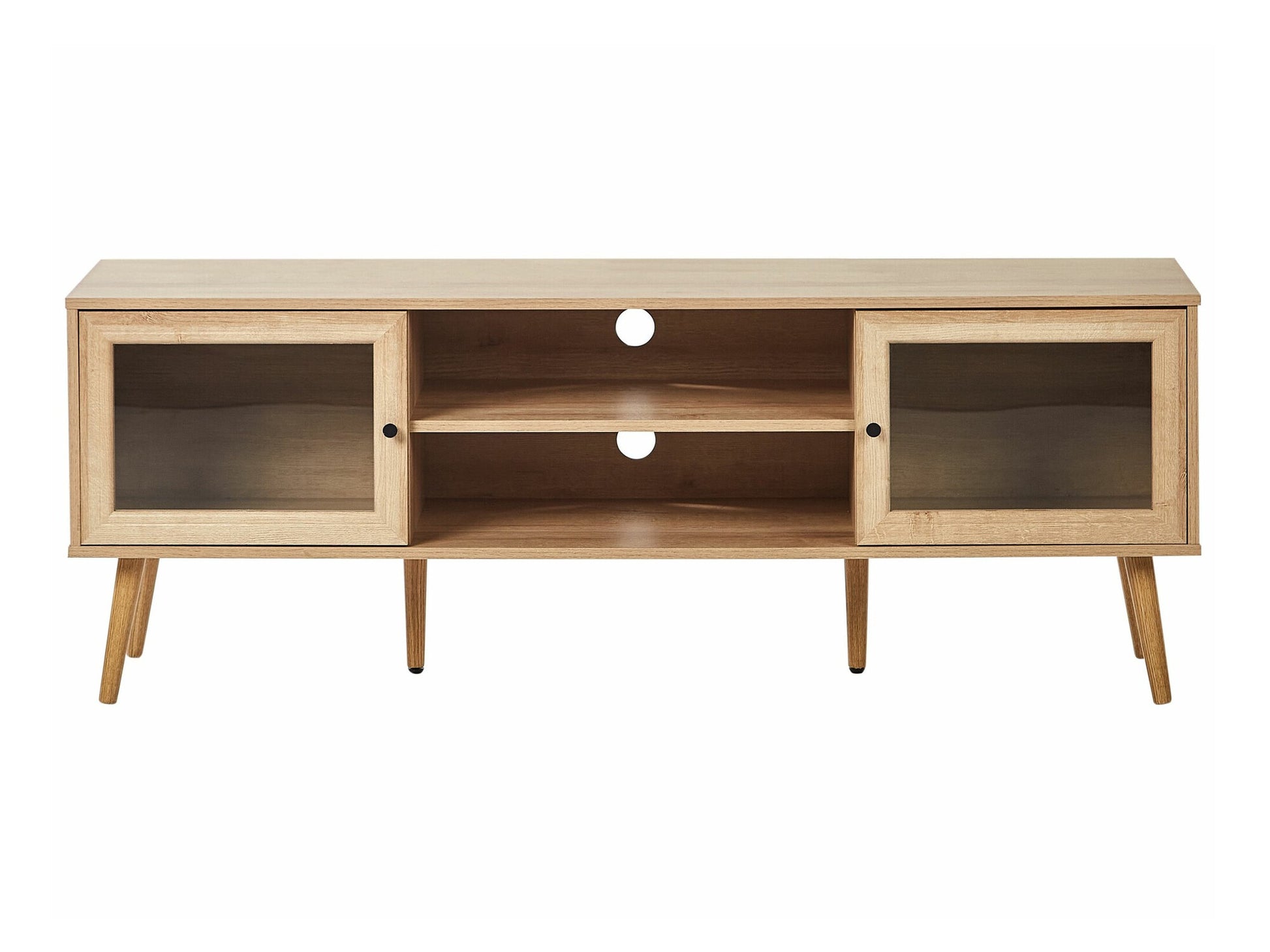 TV staliukas TV Stand ALBANY Šviesi Ruda 594180
