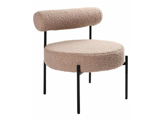 Fotelis ALPHA 587634, Spalva: Taupe