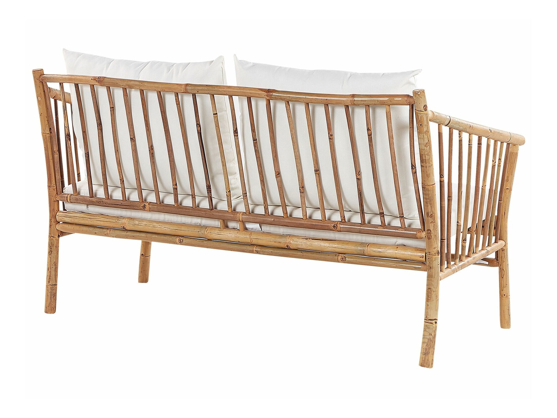 Lauko baldų komplektas Garden Lounge Komplektas with Stalas 4 Seater MAGGIORE Bambukas Medis Šviesi Ruda 341018