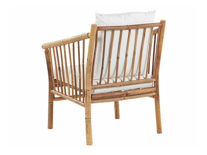 Lauko baldų komplektas Garden Lounge Komplektas with Stalas 4 Seater MAGGIORE Bambukas Medis Šviesi Ruda 341018