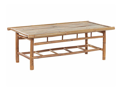 Lauko baldų komplektas Garden Lounge Komplektas with Stalas 4 Seater MAGGIORE Bambukas Medis Šviesi Ruda 341018