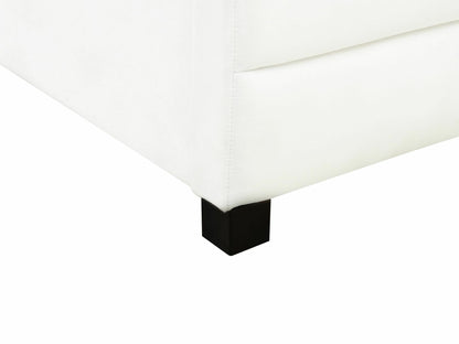 Lova Velvetas EU Viengulės Daylova Off-Balta MARRAY 602680 (Balta)