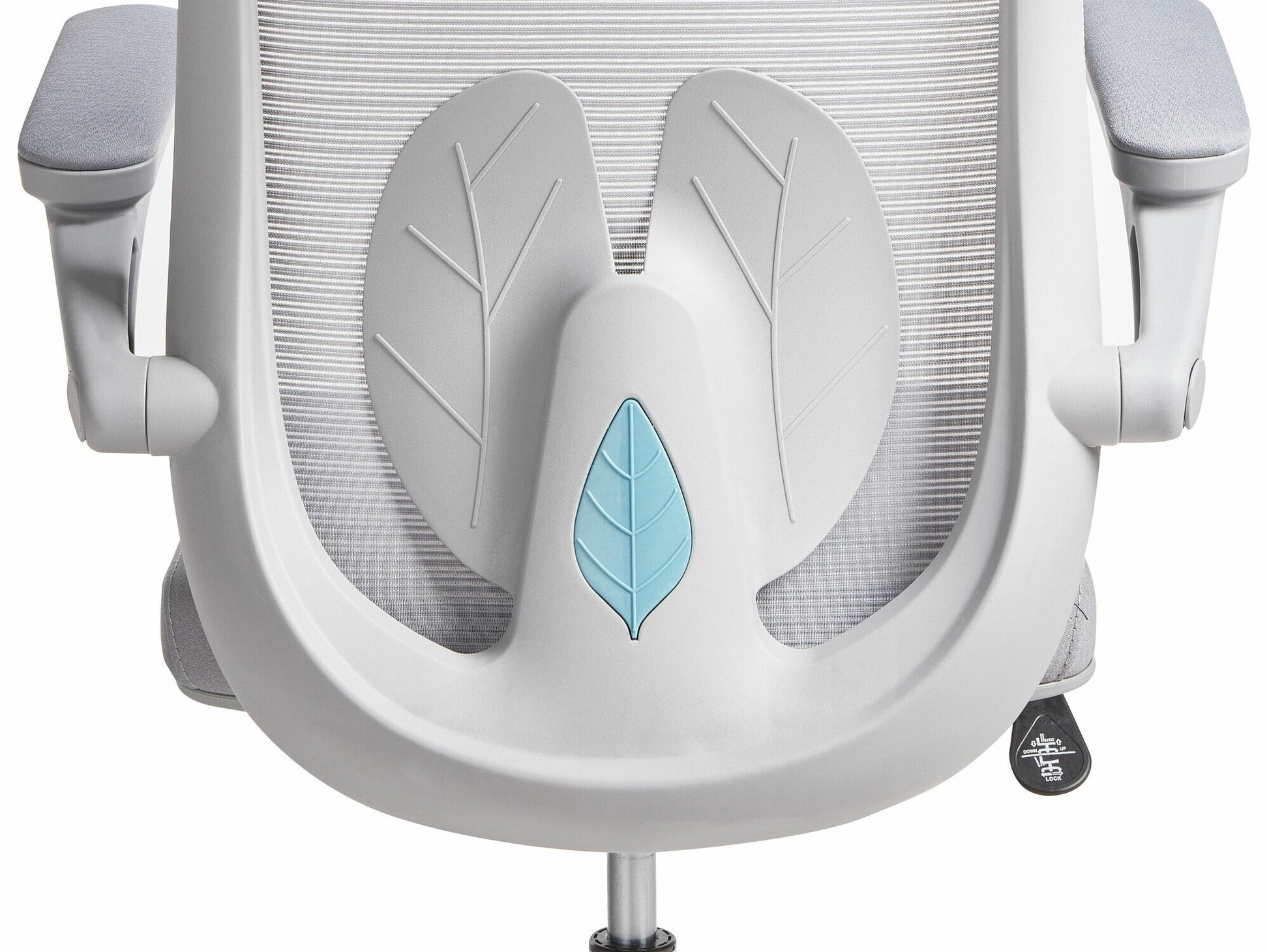 Biuro kėdė Office Kėdė Swivel OVERLORD Gobelenas Pilka 611814 (Pilka)