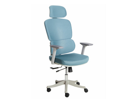 Biuro kėdė Office Kėdė Swivel VISCOUNT Gobelenas Mėlyna 612670