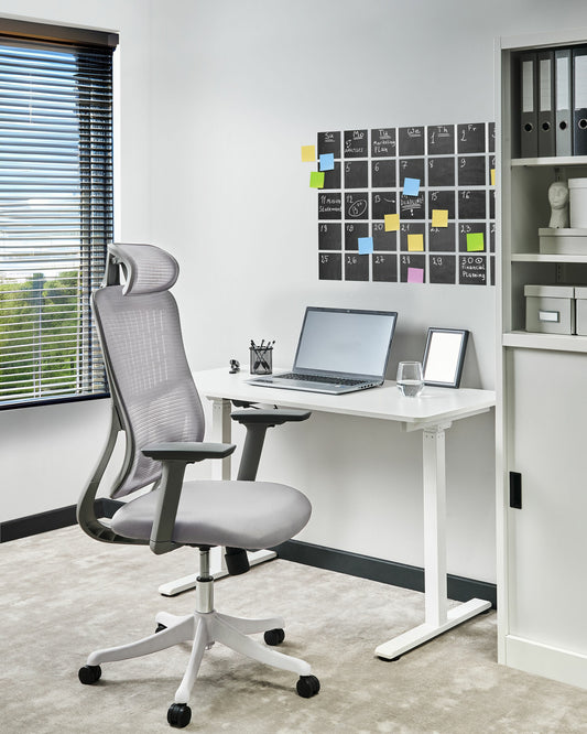 Biuro kėdė Office Kėdė Swivel PARTNER Gobelenas Pilka 612596