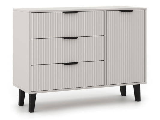 Komoda Komoda Scandi 1D3S SLIM KASZMIR BEŻ