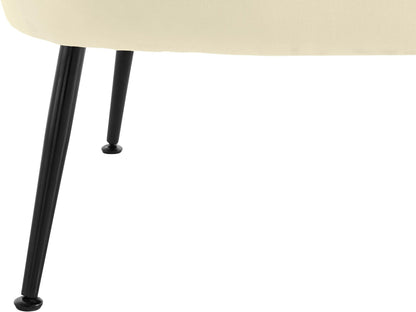 Fotelis Quincy Kėdė Kreminė Balta Vel 11067496