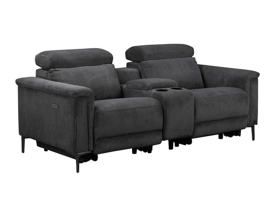 Sofa reglaineris Lund Lund Dvigulės Recl Elek Anthra Corduroy 12841046 (Antracitas)