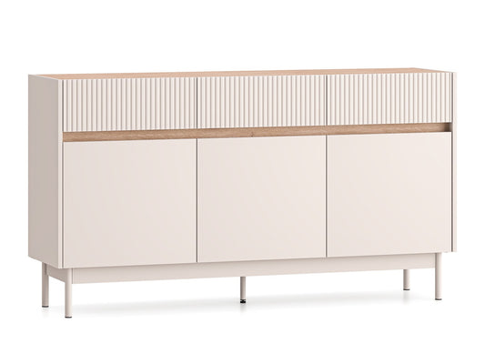 Komoda Dunea 05 cashmere / cremona torro oak - 3D3S chest of drawers