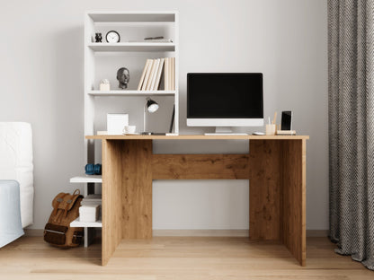 Darbo stalas Aden - Oak, White