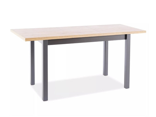 Stalas Adam 160 ADAMDAC120160, Spalva: Artisan ąžuolas + Juoda