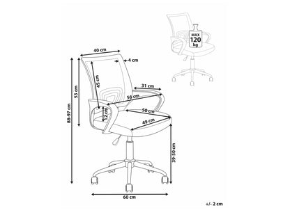 Biuro kėdė Biuro kėdė Lime Žalia SOLID 598062 (Žalia + Balta)