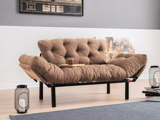 Sofa 2-Seat Sofa-Lova Nitta - Šviesi Ruda Šviesi Ruda 859FTN2866 Spalva: Šviesi ruda