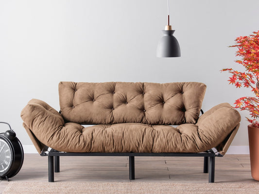 Sofa 3-Seat Sofa-Lova Nitta Triple - Šviesi Ruda Šviesi Ruda 859FTN2866, Spalva: Šviesi ruda