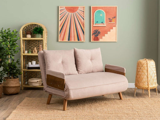Sofa lova Cosmo 2-Seater - Bohemian Mink