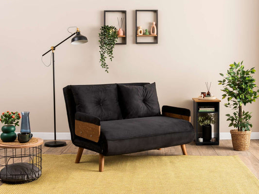 Sofa lova Cosmo 2-Seater - Black