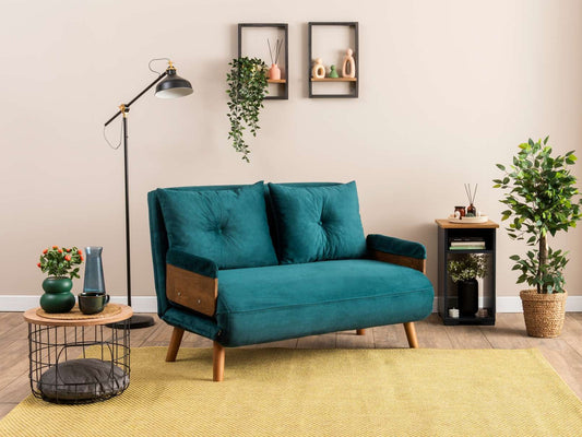Sofa lova Cosmo 2-Seater - Petrol Green