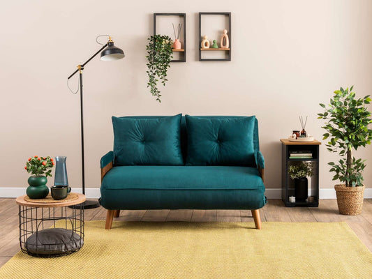 Sofa lova Cosmo 2-Seater - Petrol Green