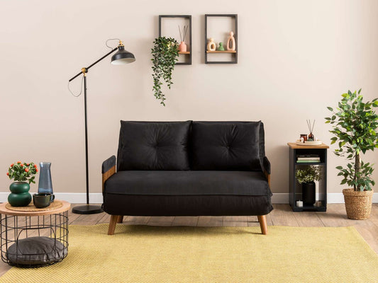 Sofa lova Cosmo 2-Seater - Black