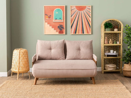 Sofa lova Cosmo 2-Seater - Bohemian Mink