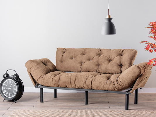Sofa 3-Seat Sofa-Lova Nitta Triple - Šviesi Ruda Šviesi Ruda 859FTN2866, Spalva: Šviesi ruda 4093776