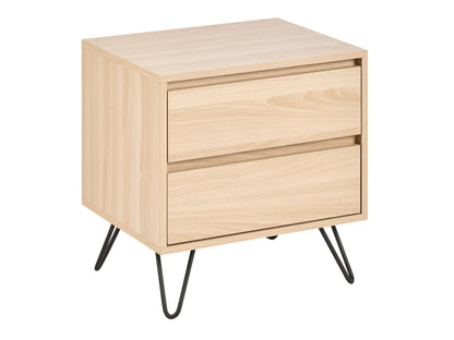 Naktinis staliukas 2 Stalčius Lovoside Stalas CARDIGAN Šviesi Ruda 612503