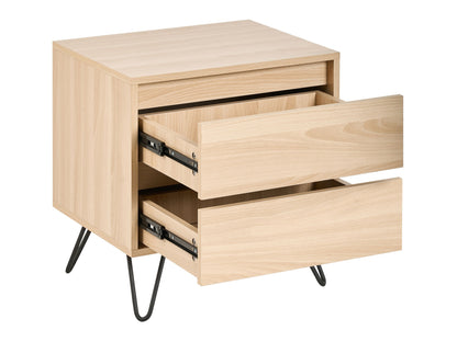 Naktinis staliukas 2 Stalčius Lovoside Stalas CARDIGAN Šviesi Ruda 612503