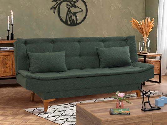 Sofa lova Santo (Unique Design) 867UNQ1647, Spalva: Žalia
