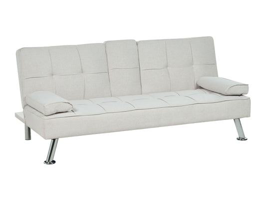Sofa lova Gobelenas Sofa Lova Šviesi Beige ROXEN 446126, Spalva: Šviesi smėlio