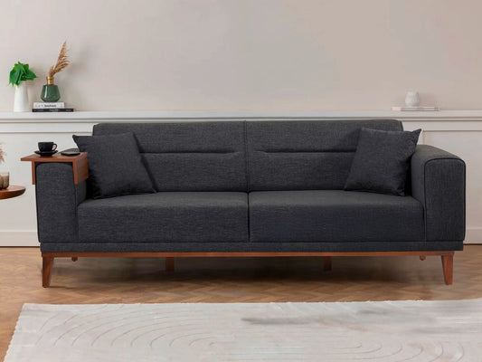 Sofa Liones (Unique Design) 867UNQ1364, Spalva: Tamsi pilka 4098730