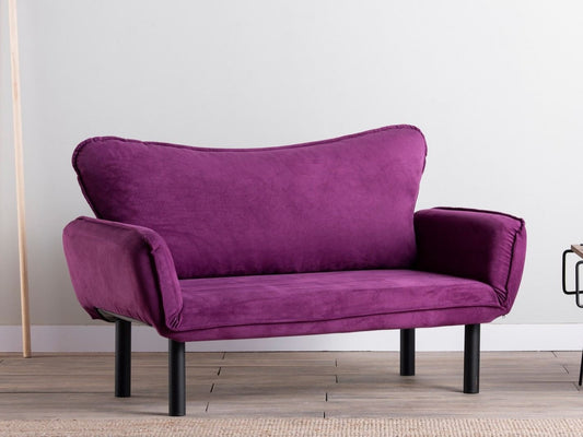 Sofa 2-Seat Sofa-Lova Chatto 859FTN1242, Spalva: Violetinė