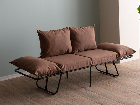 Sofa Viper 2 (Futon) 859FTN2860, Spalva: Ruda