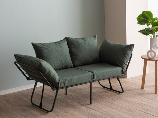 Sofa Viper 2 (Futon) 859FTN2861, Spalva: Žalia