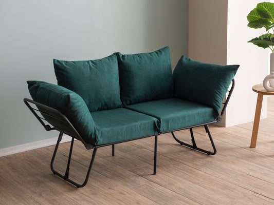 Sofa Viper 2 (Futon) 859FTN2863, Spalva: Tamsus turkis