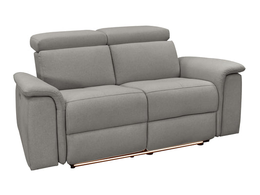 Sofa reglaineris Pareli Sofa 2 Seater with Manuel Relax Function in Gobelenas Pilka 8933659 (Šviesi pilka)