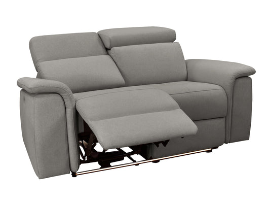Sofa reglaineris Pareli Sofa 2 Seater with Manuel Relax Function in Gobelenas Pilka 8933659 (Šviesi pilka)