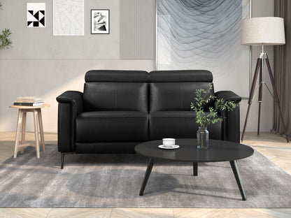 Sofa reglaineris Lund 2 Seater Sofa with 1 Elektrinis Reglaineris in Juoda Oda PU 1209337 (Juoda)