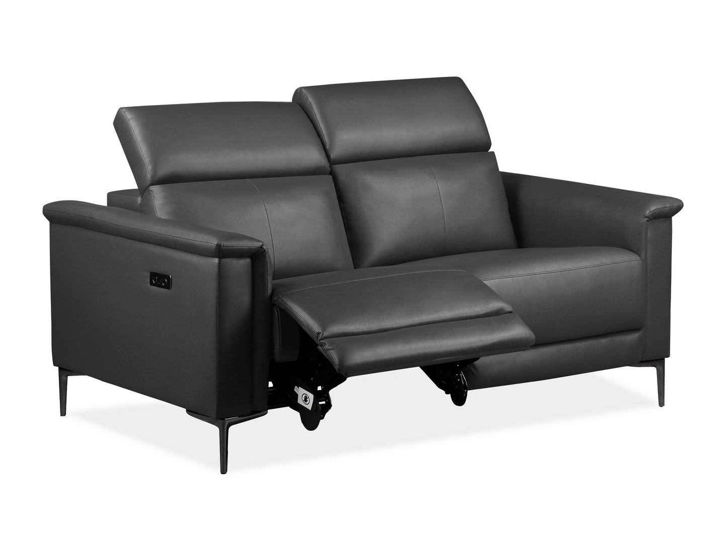 Sofa reglaineris Lund 2 Seater Sofa with 1 Elektrinis Reglaineris in odaPU pilka 1209441 (Pilka)