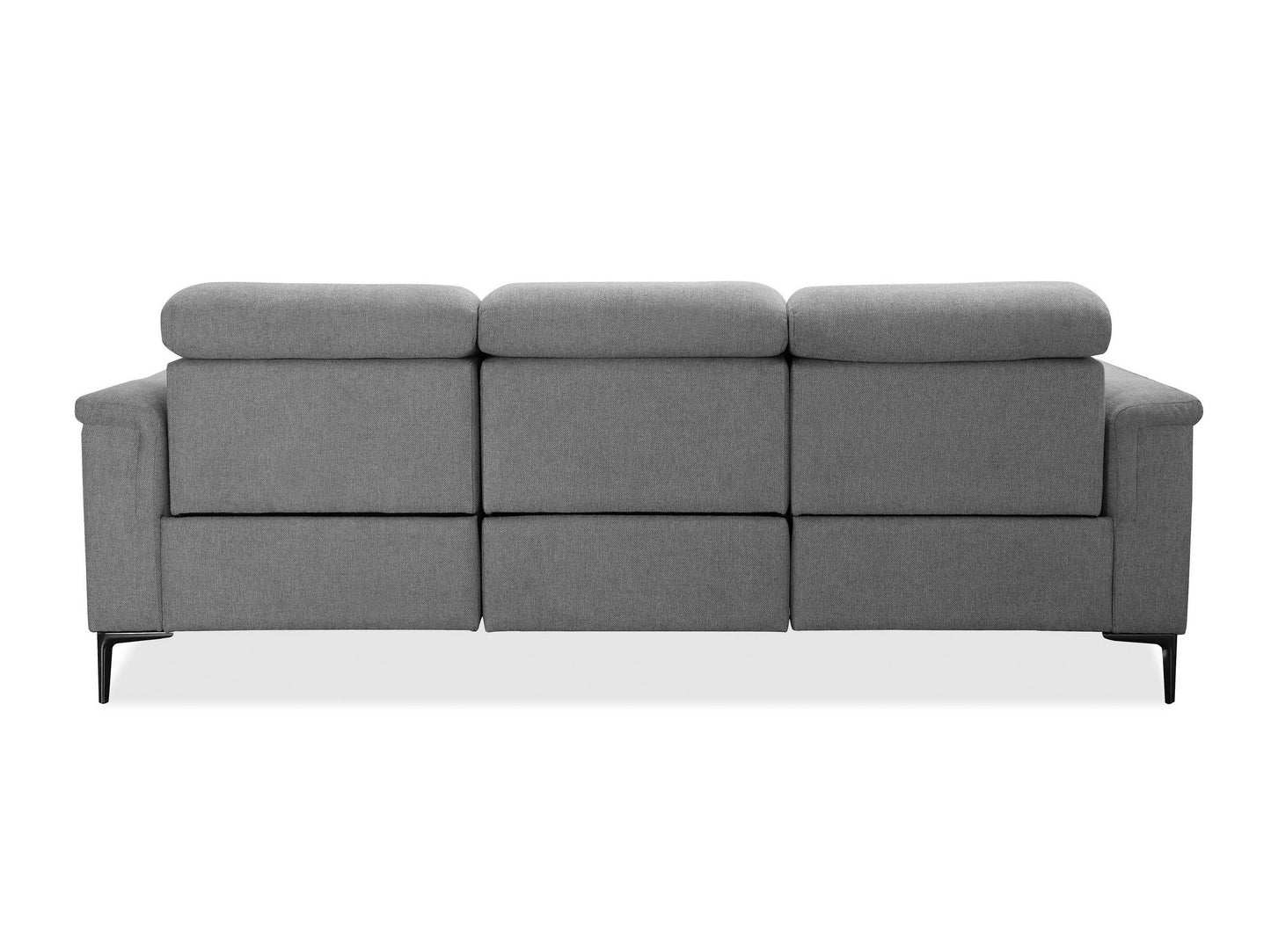 Sofa reglaineris Lund Sofa 3 Seater with 2 Rankinis Reglaineris 1208605, Medžiagos tipas: Gobelenas, Spalva: Pilka