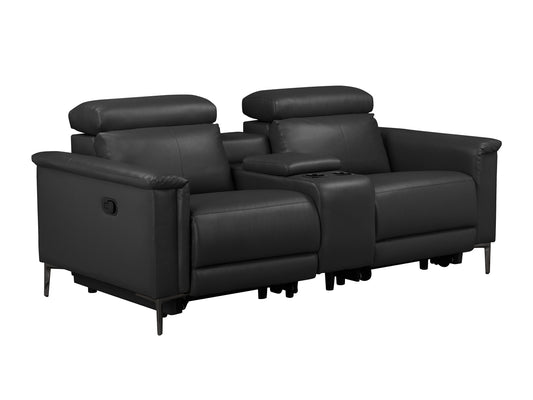 Sofa reglaineris Lund Lund Dvigulės Recl Man in odaPU juoda 1285337 (Juoda)