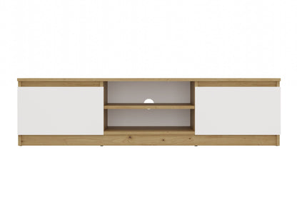 TV staliukas RTV Malwa 140 M-MP-RT-MAL-140-ARB, Spalva: Artisan ąžuolas + Balta