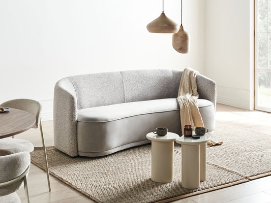Sofa ROSET Gobelenas Pilka 3 Seater 611017 (Pilka)